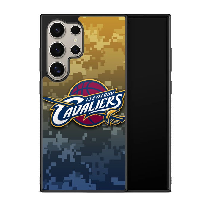 Cleveland Cavaliers camo X6185 Samsung Galaxy S24 Ultra 5G Case
