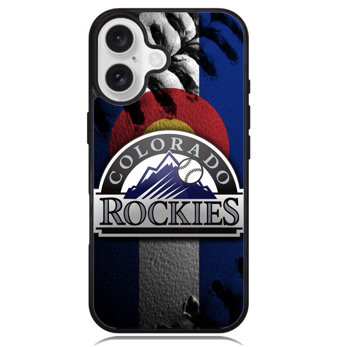 Colorado Rockies flag X6101 iPhone 16 Plus Case