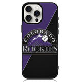 Colorado Rockies X6100 iPhone 16 Pro Max Case