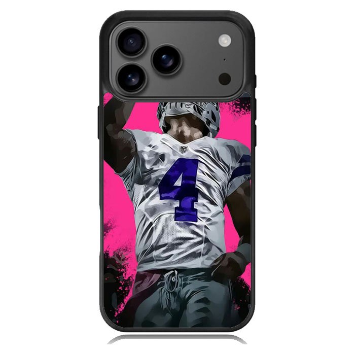 Dak Prescott Cowboys iPhone 18 Pro Max Case BC0616