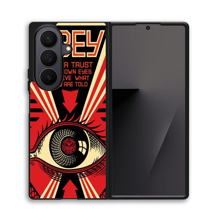 Graffiti Obey Logo X6192 Samsung Galaxy Z Fold 7 Case