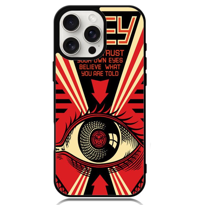 Graffiti Obey Logo X6192 iPhone 16 Pro Max Case