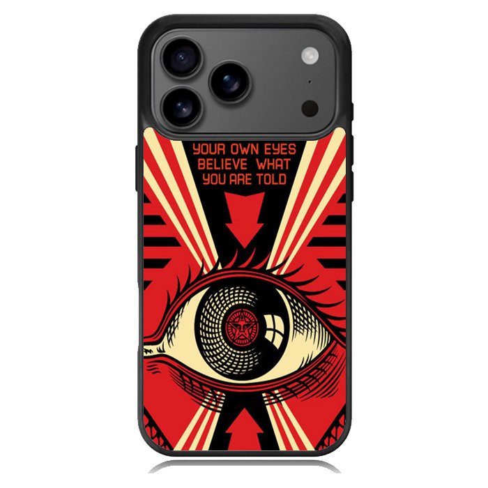 Graffiti Obey Logo X6192 iPhone 17 Pro Max Case