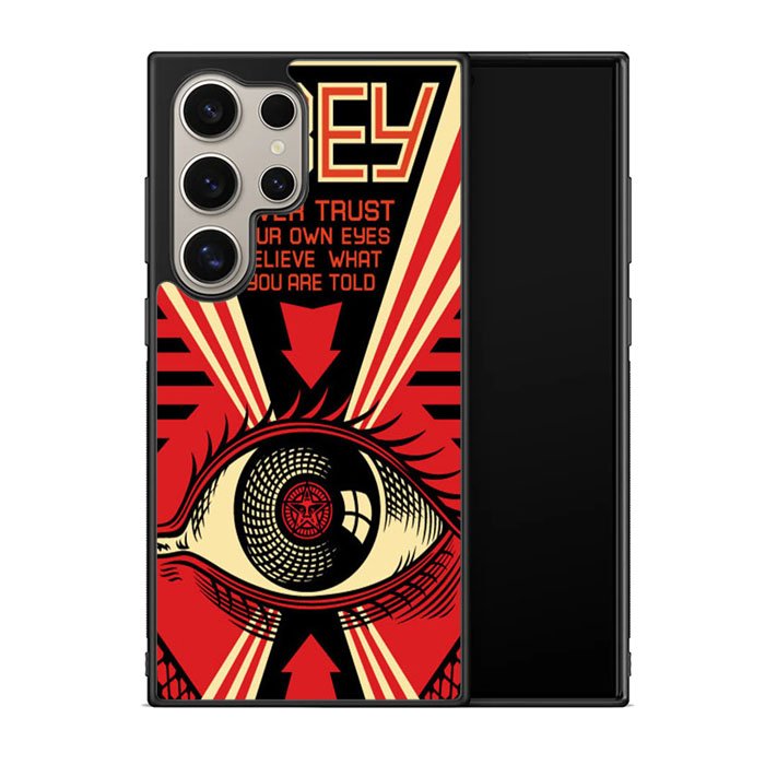 Graffiti Obey Logo X6192 Samsung Galaxy S25 Ultra 5G Case