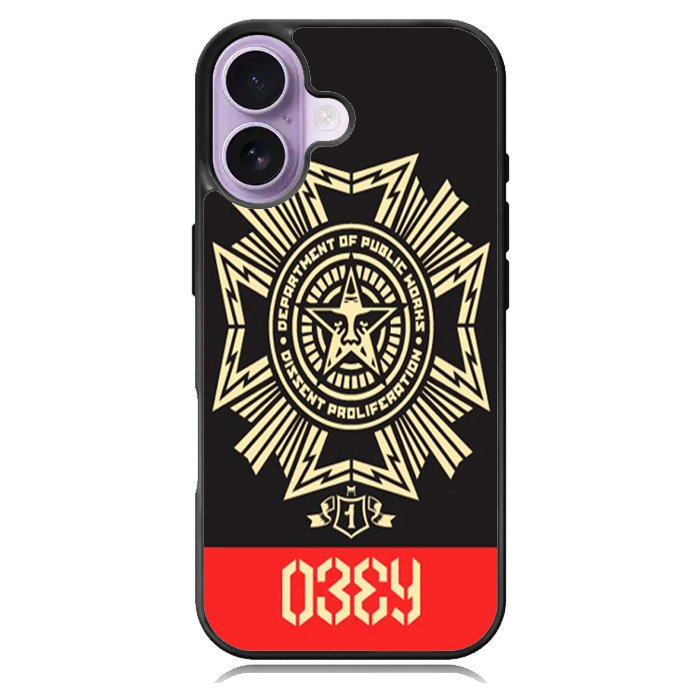 Graffiti Obey Wallpaper X6191 iPhone 17 Case