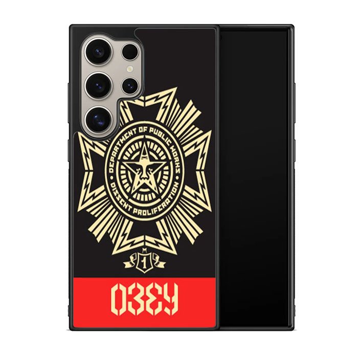 Graffiti Obey Wallpaper X6191 Samsung Galaxy S24 Ultra 5G Case