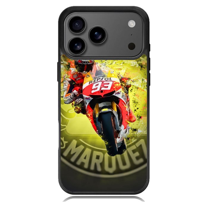 Marc Marquez Moto Gp iPhone 18 Pro Case BC0667