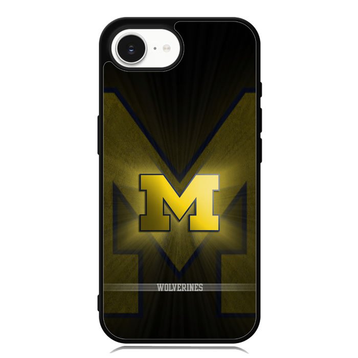 michigan wolverines logo iPhone 16e Case FE0697