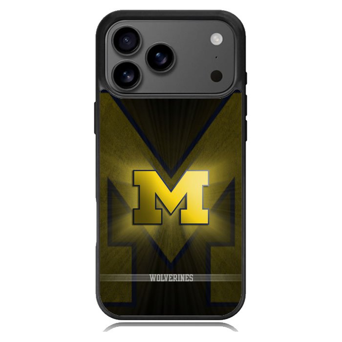 michigan wolverines logo iPhone 18 Pro Max Case BC0697