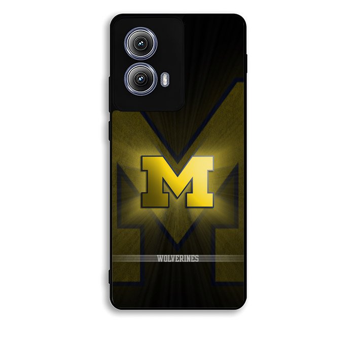 michigan wolverines Logo Motorola Moto Edge 2024 Case FE1836