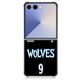 Minnesota Timberwolves Jersey X6167 Samsung Galaxy Z Flip 7 Case