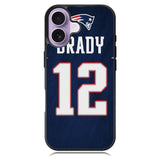 New England Patriots Brady X6152 iPhone 17 Case