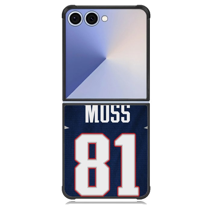 New England Patriots Randy Moss X6155 Samsung Galaxy Z Flip 7 Case