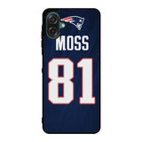 New England Patriots Randy Moss X6155 Samsung Galaxy A07 Case