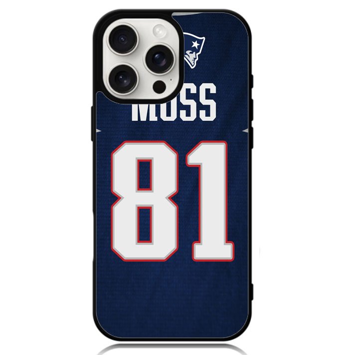 New England Patriots Randy Moss X6155 iPhone 16 Pro Case