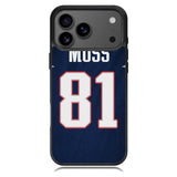 New England Patriots Randy Moss X6155 iPhone 17 Pro Max Case