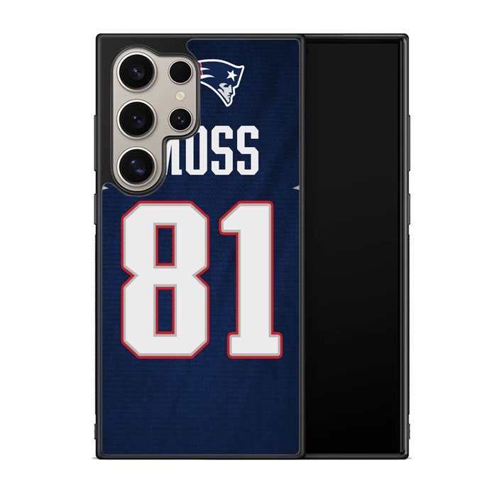 New England Patriots Randy Moss X6155 Samsung Galaxy S24 Ultra 5G Case