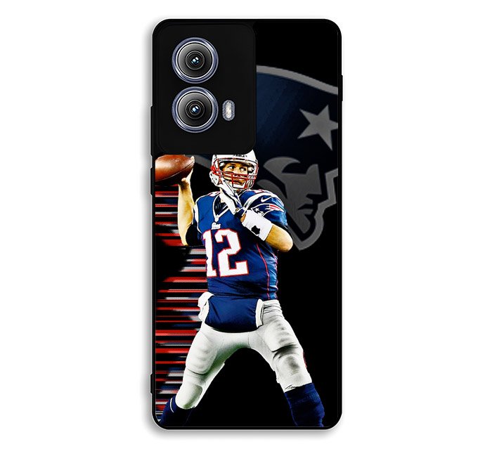 New England Patriots Tom Brady Motorola Moto Edge 2024 Case FE0308
