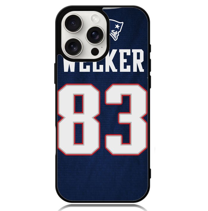 New England Patriots Wes Welker X6154 iPhone 16 Pro Case