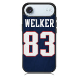 New England Patriots Wes Welker X6154 iPhone 17 Air Case
