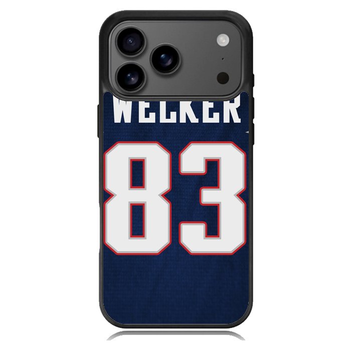 New England Patriots Wes Welker X6154 iPhone 17 Pro Max Case