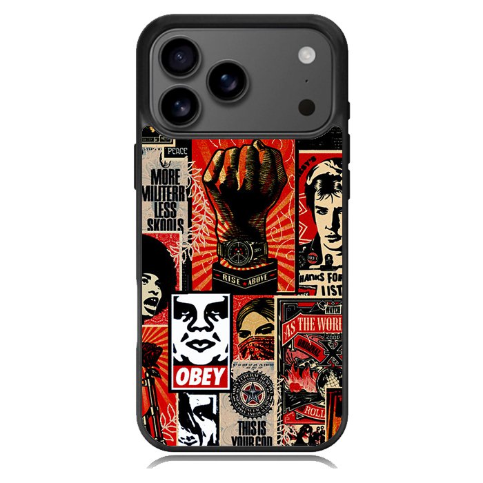 Obey Wallpaper X6190 iPhone 17 Pro Case