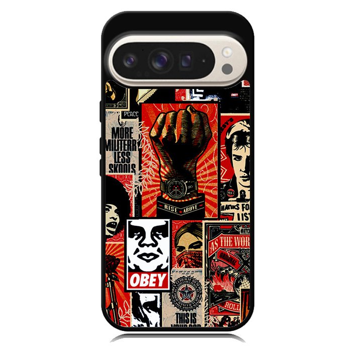 Obey Wallpaper X6190 Google Pixel 10 Pro XL Case