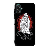 rebel 8 praying hands X6189 Samsung Galaxy A07 Case