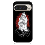 rebel 8 praying hands X6189 Google Pixel 9 Pro XL Case