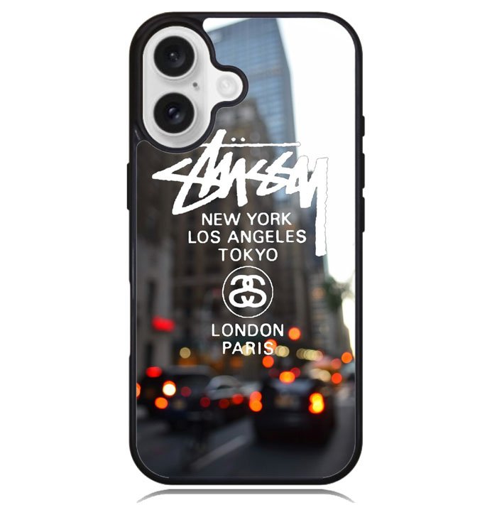 stussy quotes X6148 iPhone 16 Plus Case