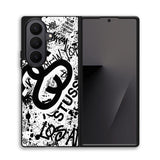 stussy silver X6150 Samsung Galaxy Z Fold 7 Case