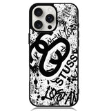 stussy silver X6150 iPhone 16 Pro Case
