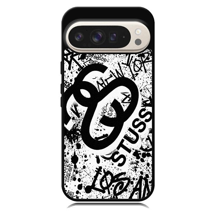 stussy silver X6150 Google Pixel 9 Pro XL Case
