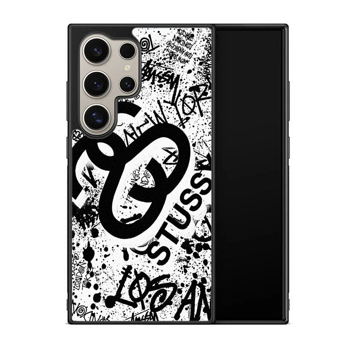 stussy silver X6150 Samsung Galaxy S24 Ultra 5G Case