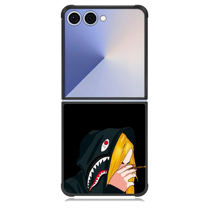 stussy Wallpaper shark X6168 Samsung Galaxy Z Flip 7 Case