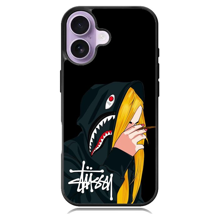 stussy Wallpaper shark X6168 iPhone 17 Case