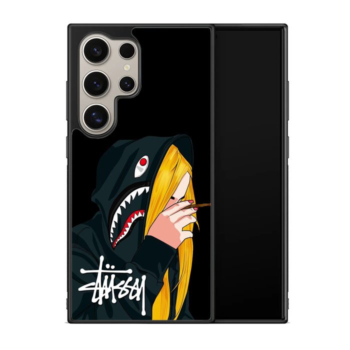 stussy Wallpaper shark X6168 Samsung Galaxy S24 Ultra 5G Case