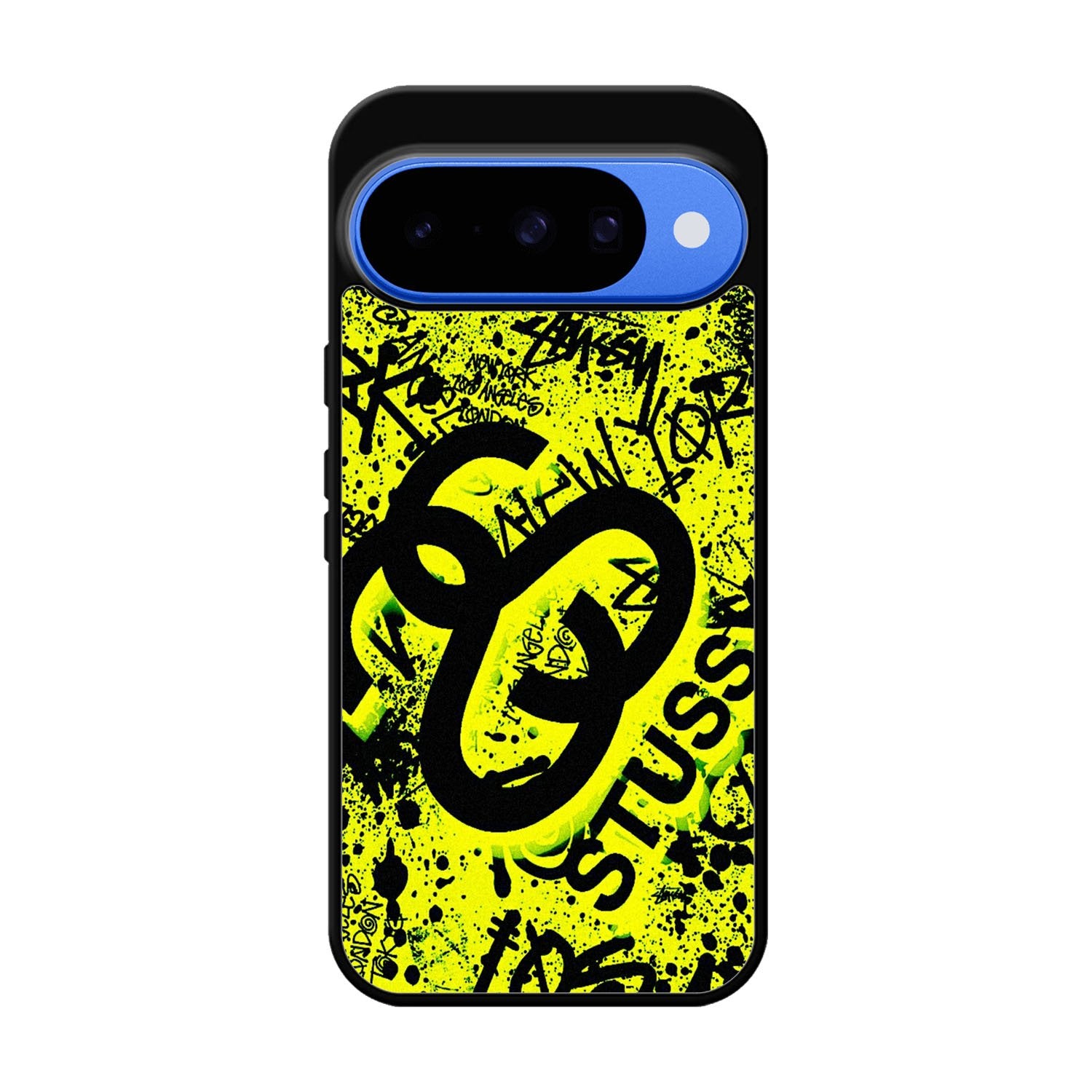 stussy yellow X6147 Google Pixel 10 Case