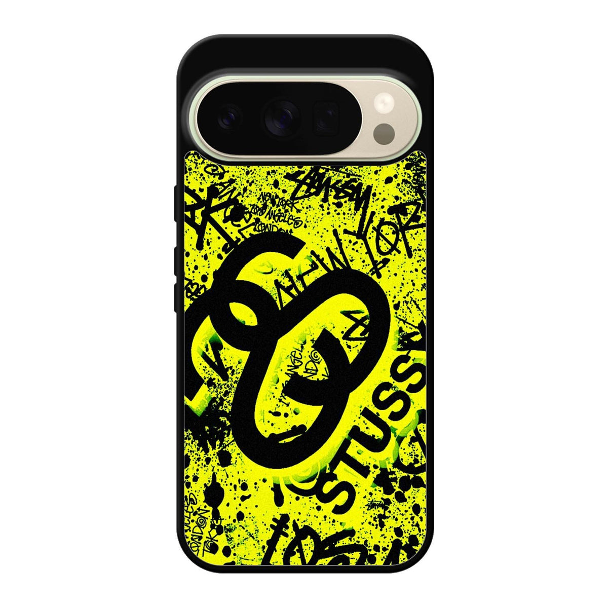 stussy yellow X6147 Google Pixel 10 Pro Case