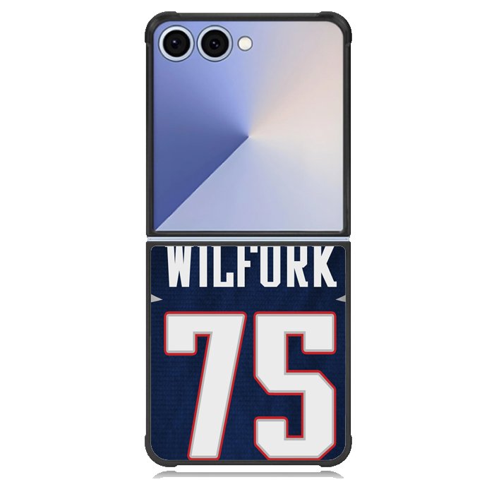 Vince Wilfork Patriots X6153 Samsung Galaxy Z Flip 7 Case
