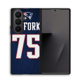 Vince Wilfork Patriots X6153 Samsung Galaxy Z Fold 7 Case