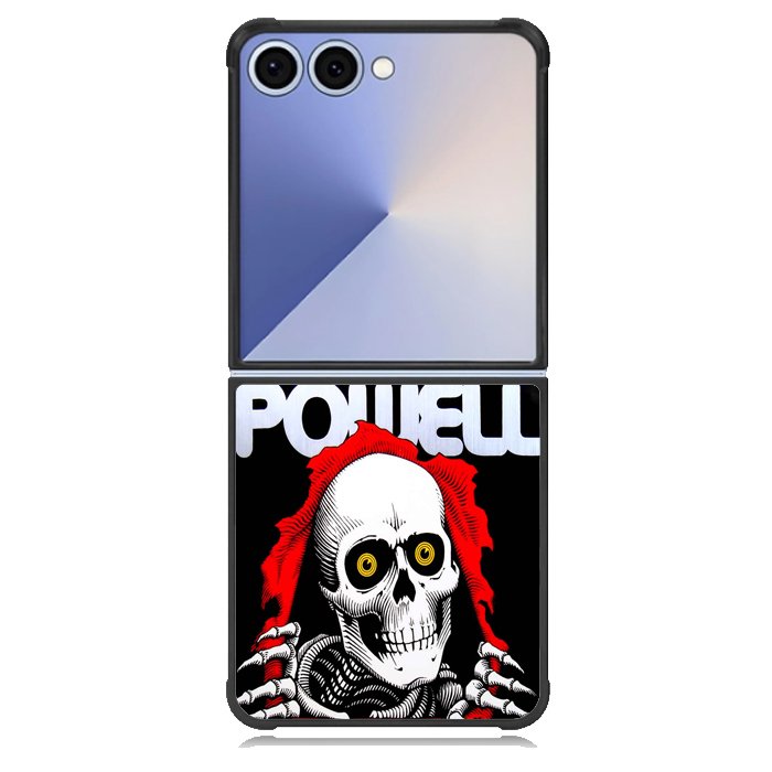 Hot New Powell Skateboards Skull X0150 Samsung Galaxy Z Flip 7 Case