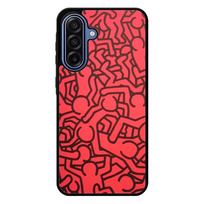 Keith Haring Colors Go Back X0151 Samsung Galaxy A17 5G Case