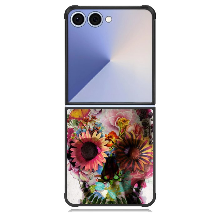 Floral Skeleton X0174 Samsung Galaxy Z Flip 7 Case