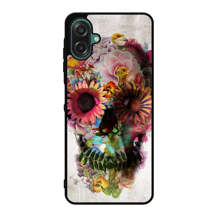 Floral Skeleton X0174 Samsung Galaxy A07 Case