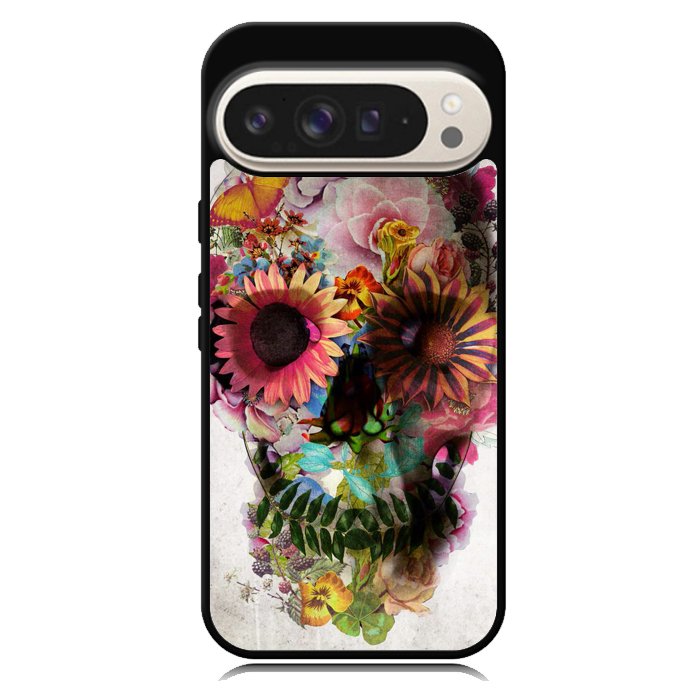 Floral Skeleton X0174 Google Pixel 9 Pro XL Case