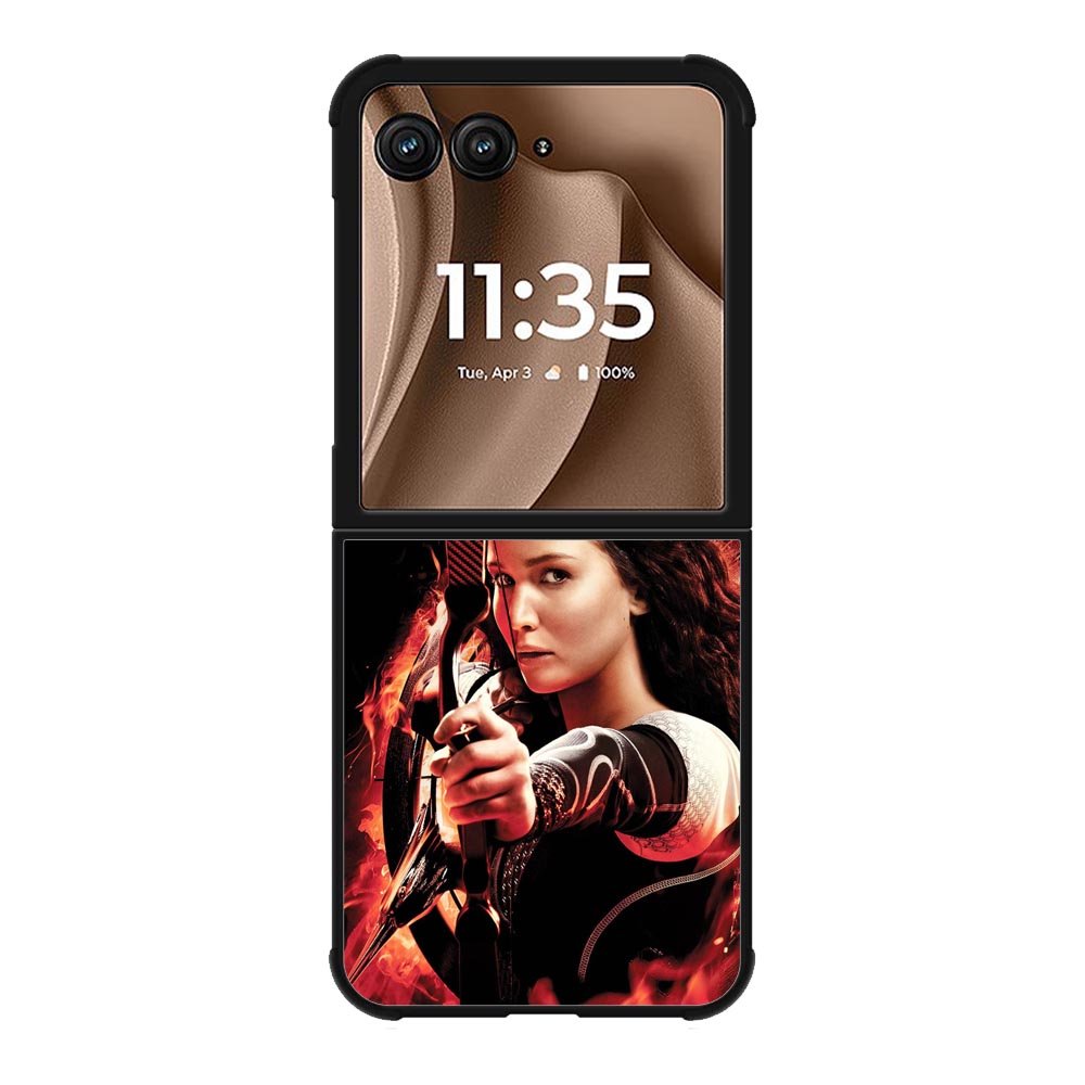 Katniss Everdeen X0172 Motorola Moto RAZR Plus 2025 Case