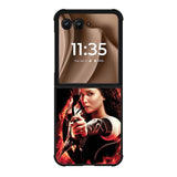 Katniss Everdeen X0172 Motorola Moto RAZR Plus 2025 Case