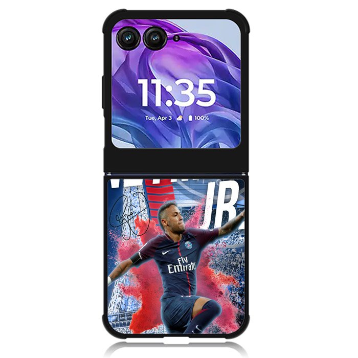 Neymar Jr PSG Motorola Moto Razr 2024 , Moto Razr 50 Case