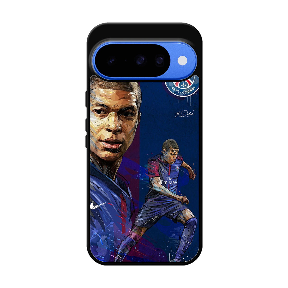 painting of Kylian Mbappé X7053 Google Pixel 10 Case